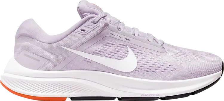 Кроссовки Nike Wmns Air Zoom Structure 24 'Lilac Rush Orange', фиолетовый