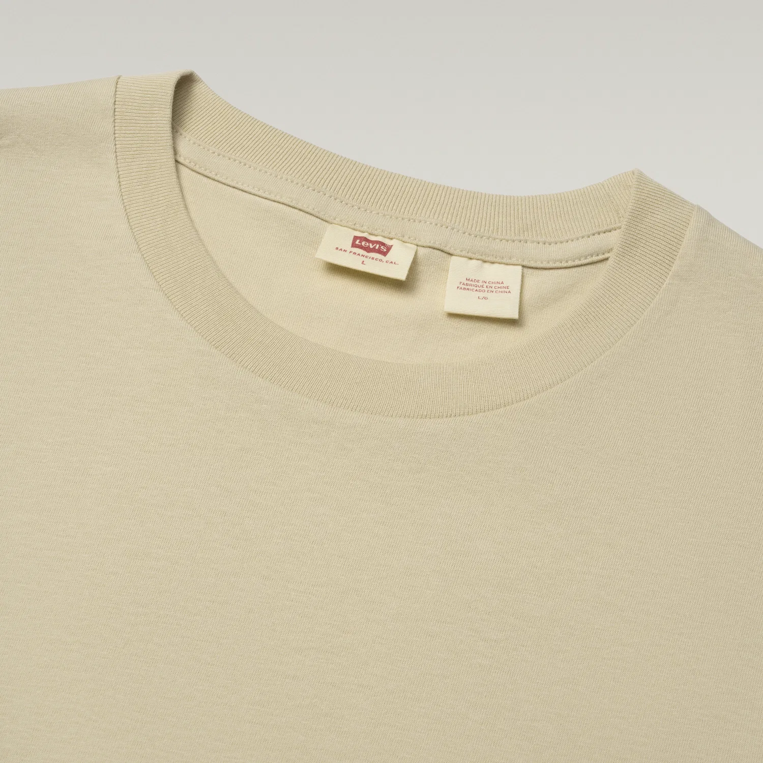 Футболка с круглым вырезом, свободный крой, Levis, Apricot — фото 4