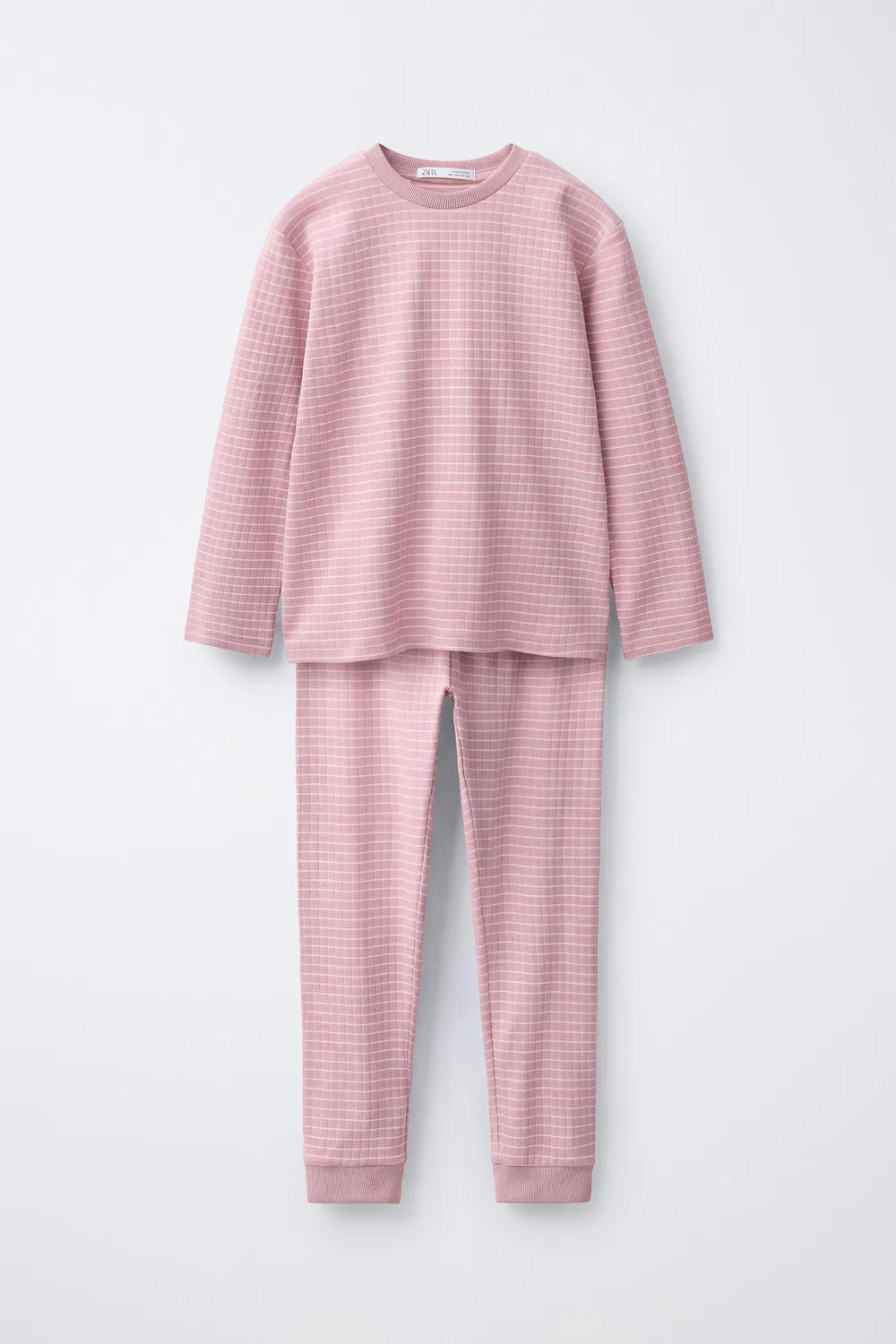 Пижама в полоску, 6-14 лет ZARA, Pink