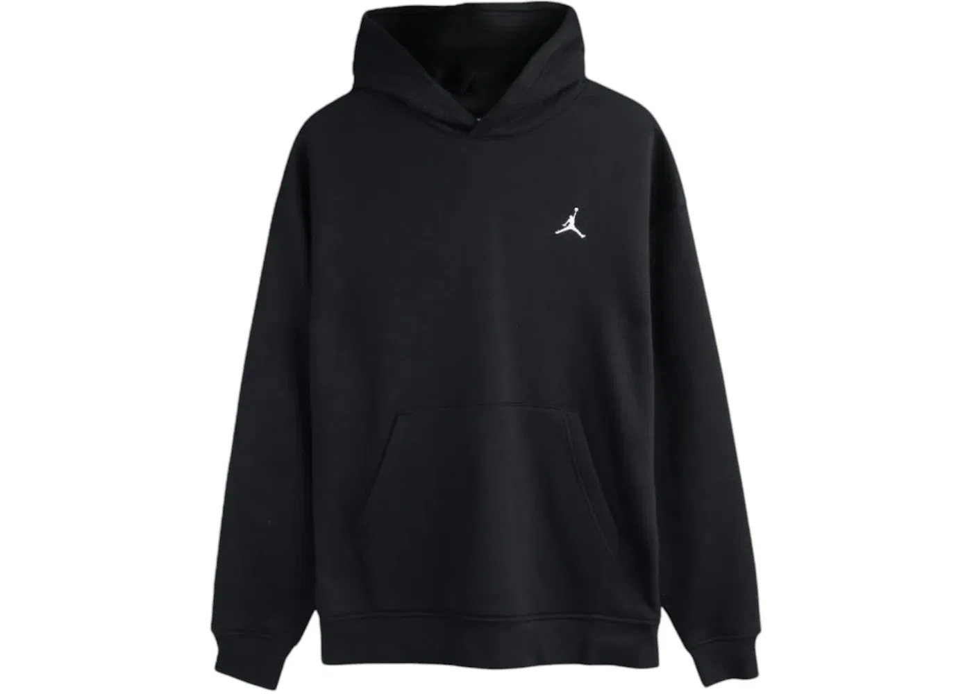 Мужская худи с флисовой подкладкой Jordan Brooklyn Fleece Pullover, Black/White