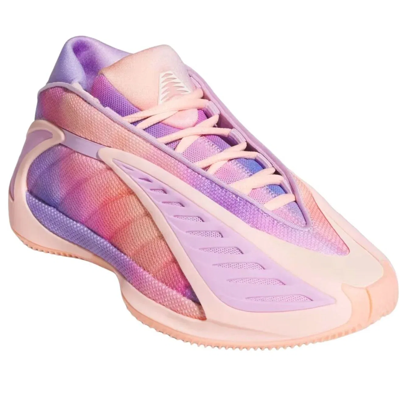 Детские кроссовки с текстильным верхом Ae 2 '3SSB' adidas, Haze Coral/Bliss Lilac/Zero Metallic — фото 2