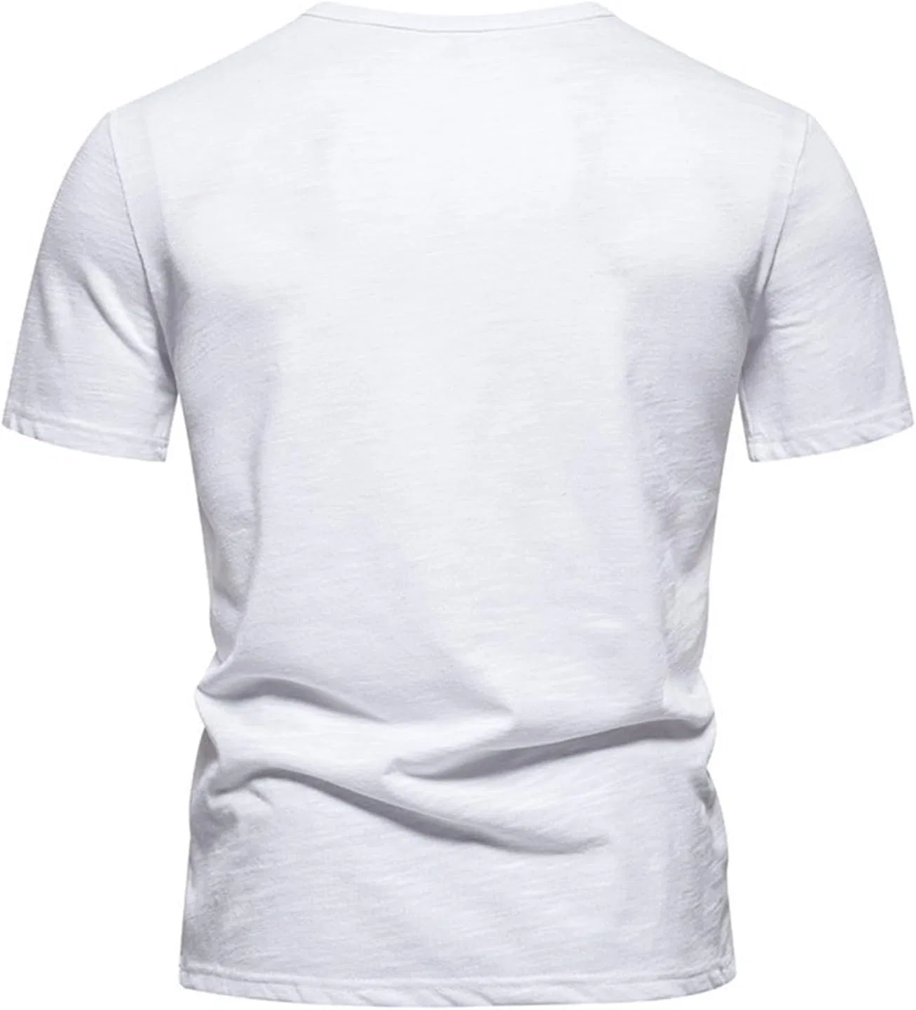 Мужская футболка с V-образным вырезом Muscle Workout, White — фото 3