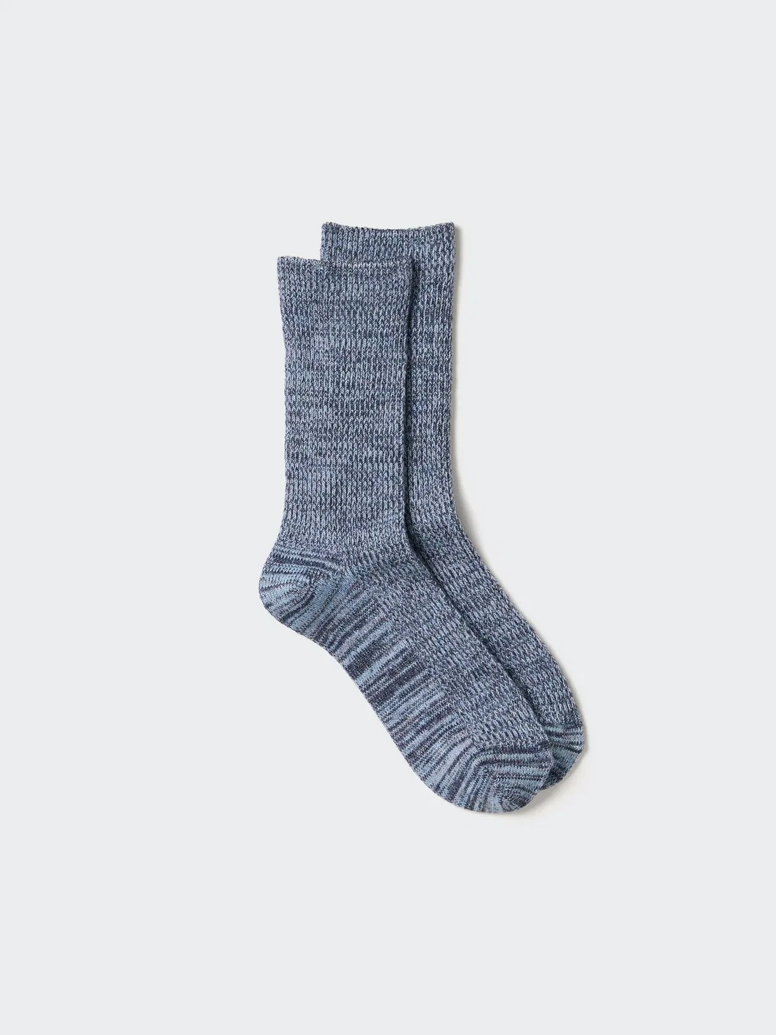 Носки Uniqlo Heattech, из смешанной пряжи, синие