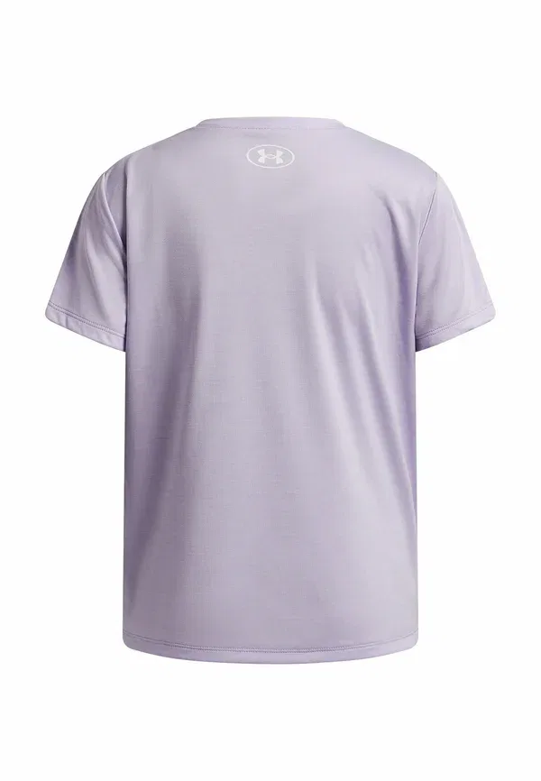 Футболка с принтом Tech twist wordmark logo Under Armour Purple Crest, фиолетовый — фото 2
