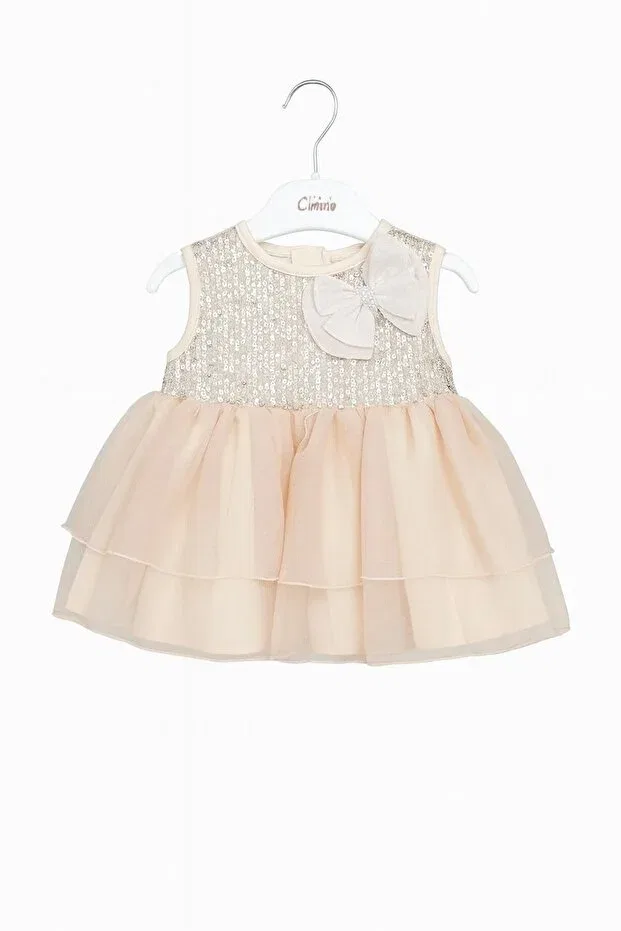 Детское платье для девочек без рукавов Girl andy dress gk1917 Cumino, Cream