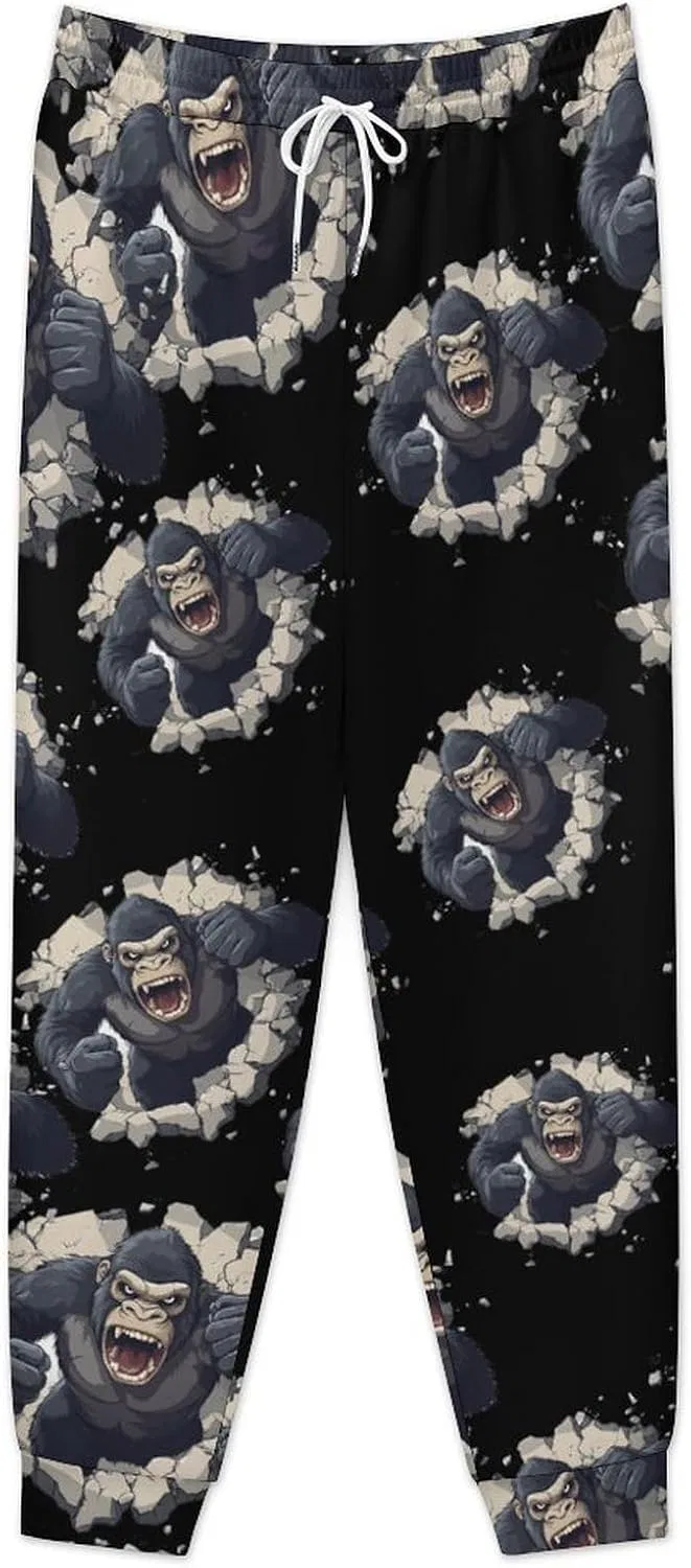 Мужские спортивные штаны с эластичным поясом Angry Gorilla — фото 3