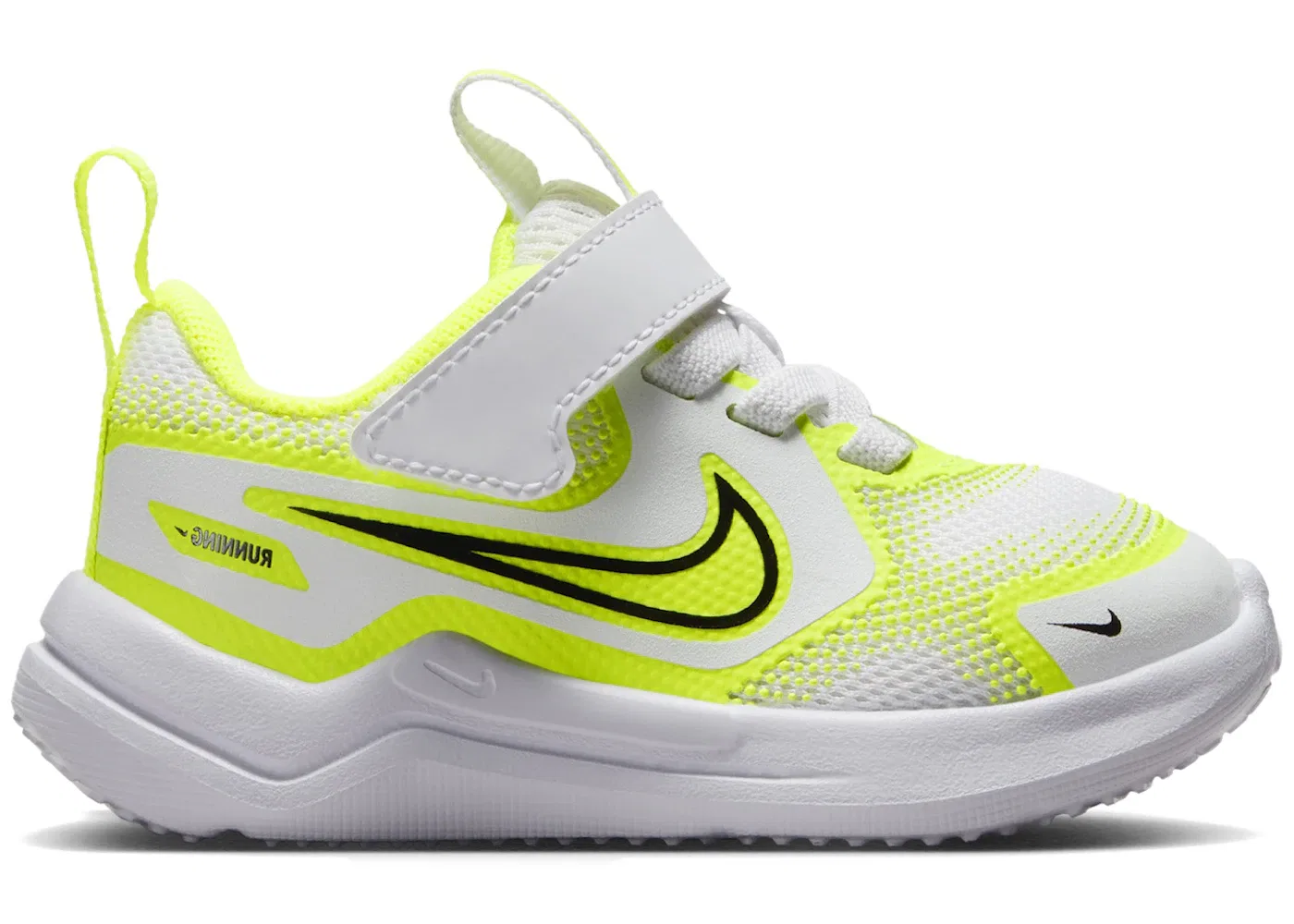 Детские кроссовки для бега с амортизацией Nike Cosmic Runner Nike, White Volt Black