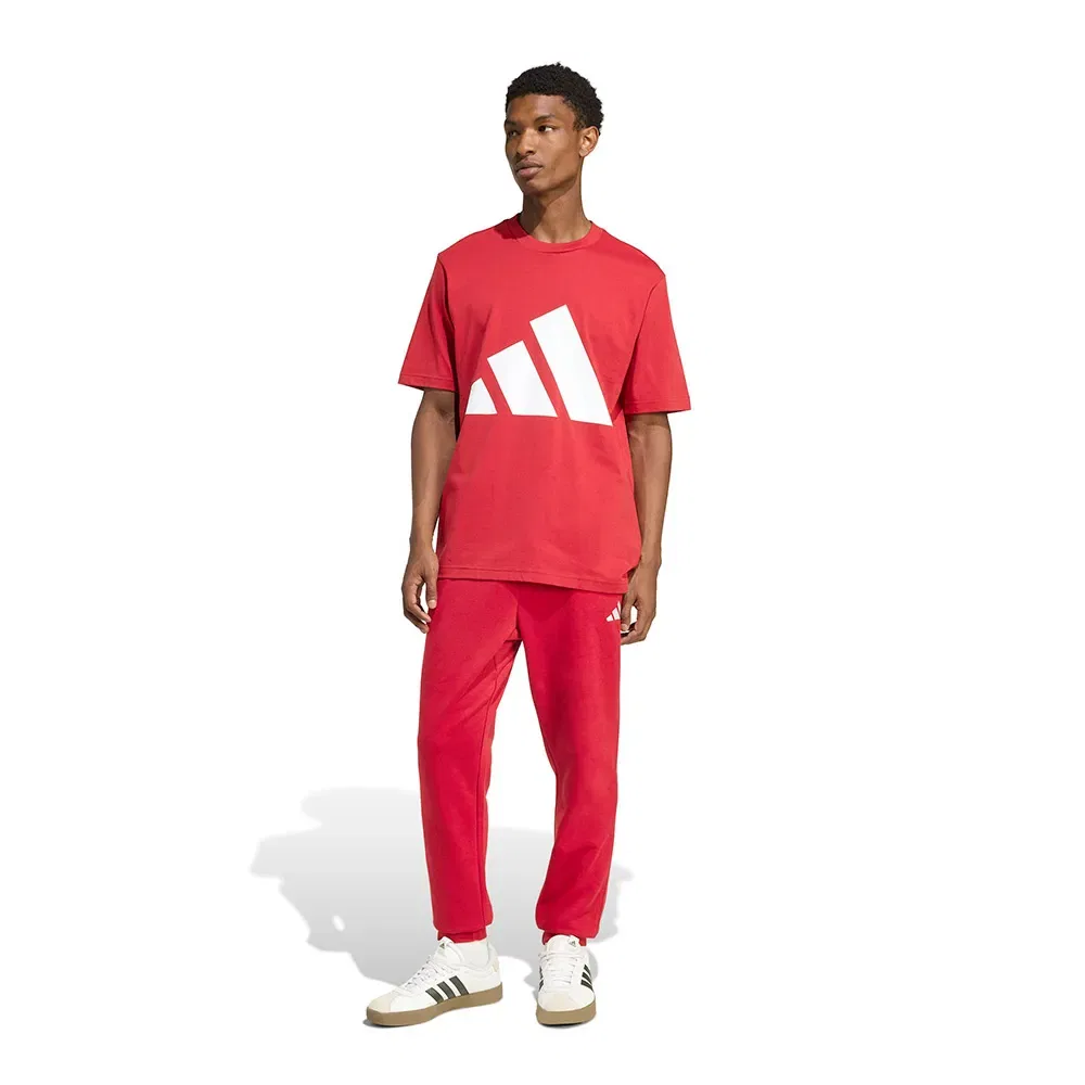 Брюки флисовые Adidas Essentials Feelcozy, розовый — фото 4