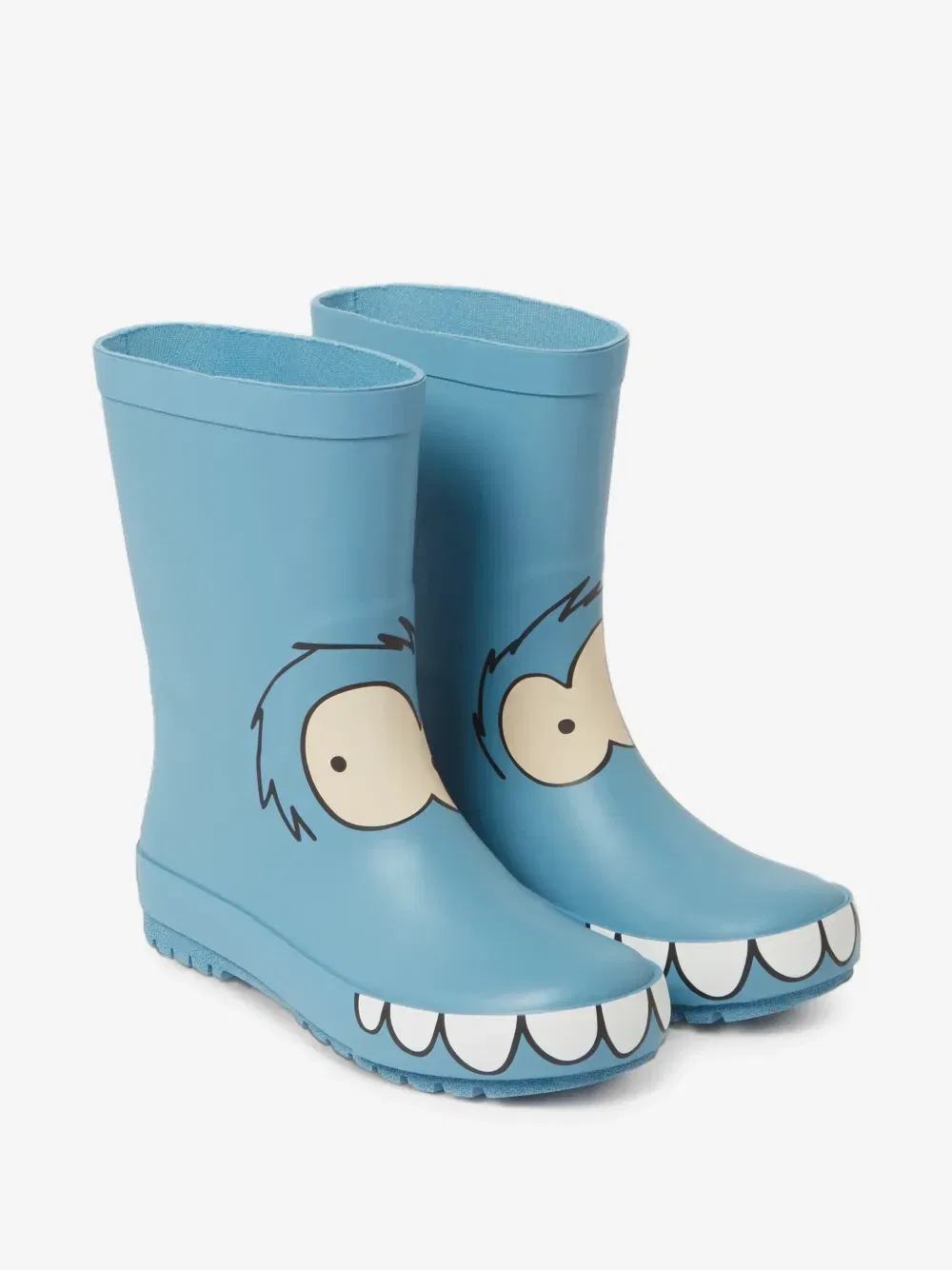 Ботинки с принтом Monster Stella McCartney Kids, синий