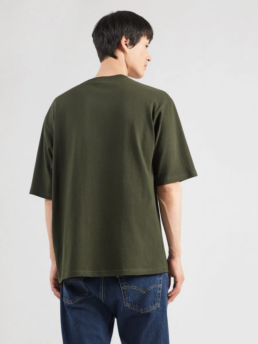 Футболка LEVI'S с коротким рукавом, оливкового цвета — фото 4