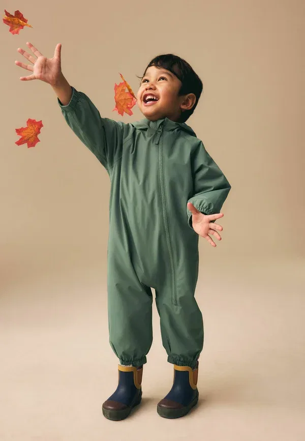 Комплект из 2 предметов дождевик водонепроницаемый rainsuit Next Navy, Khaki, темно-синий/хаки — фото 3