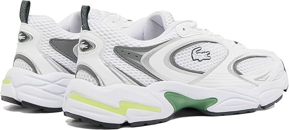 Мужские кроссовки Lacoste Storm 96, белый/зеленый — фото 2
