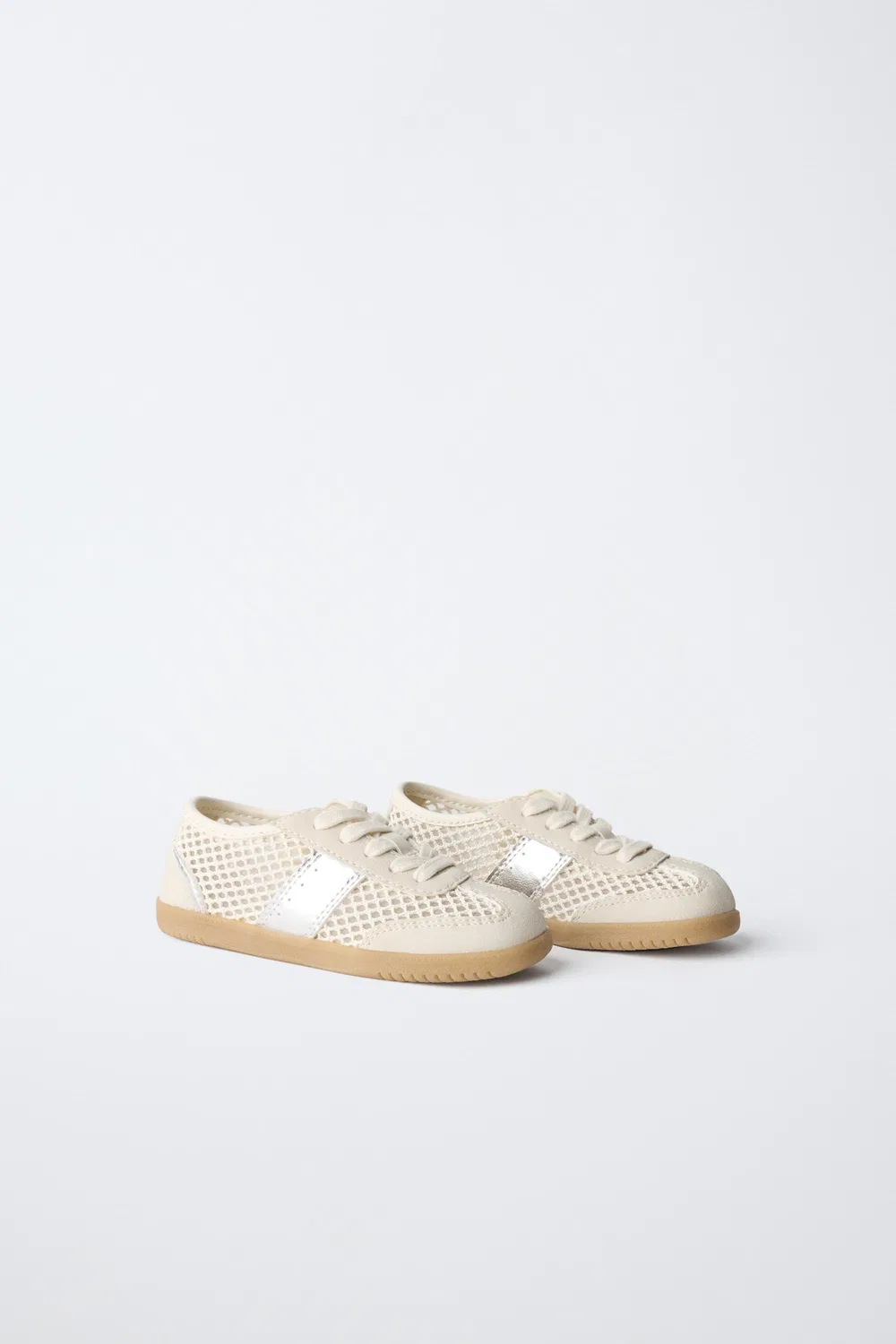 Сетчатые кроссовки ZARA, White — фото 2