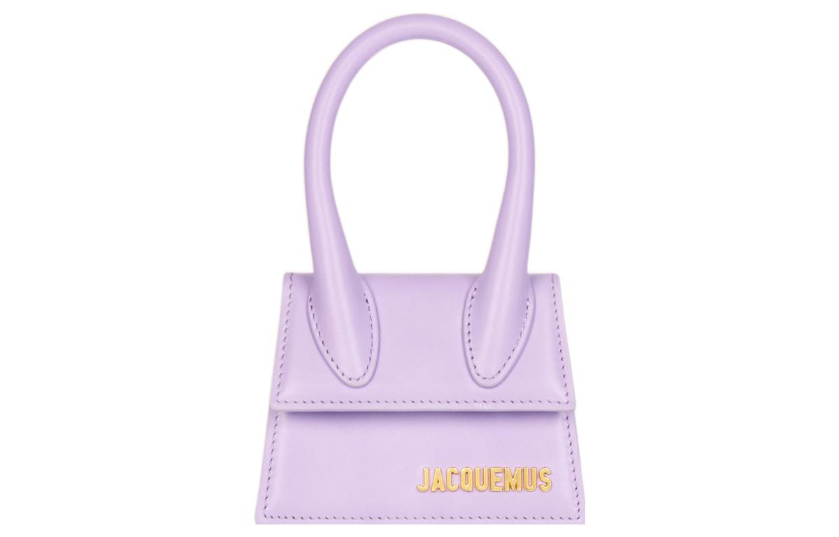 

Jacquemus Сумка через плечо из коровьей кожи, мини-сумка, женская, фиолетового цвета