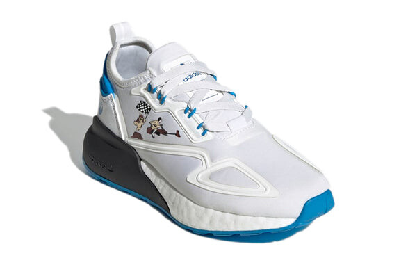 Кроссовки star wars x zx 2k boost j Adidas, белый — фото 4