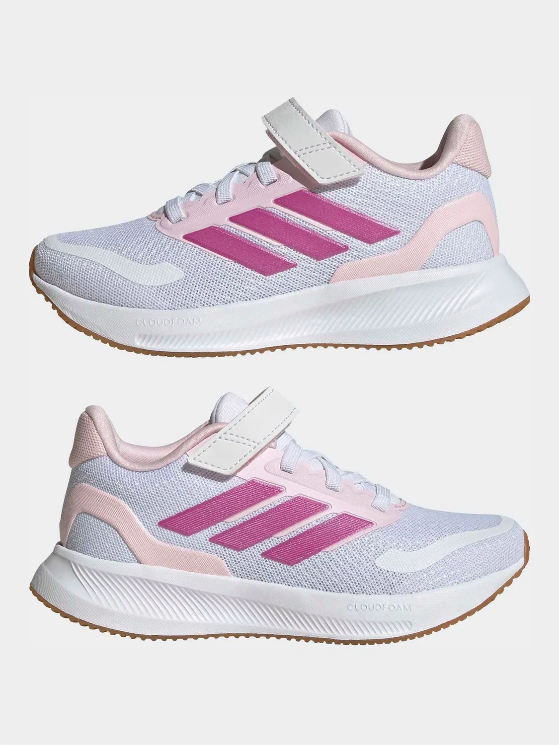 Кроссовки беговые Runfalcon 5 adidas, белый — фото 3