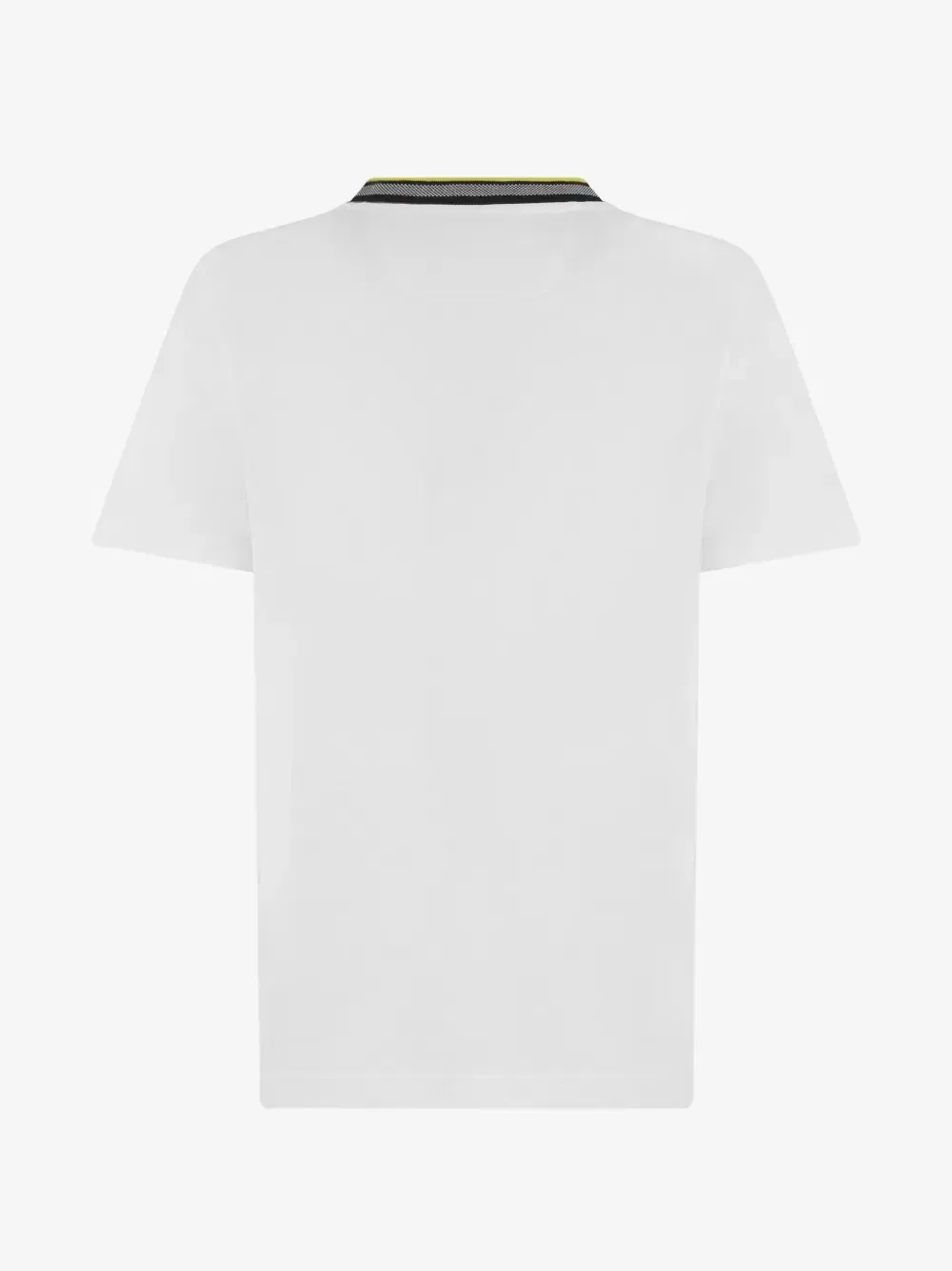 Футболка с логотипом и круглым вырезом BOSS, белый — фото 2