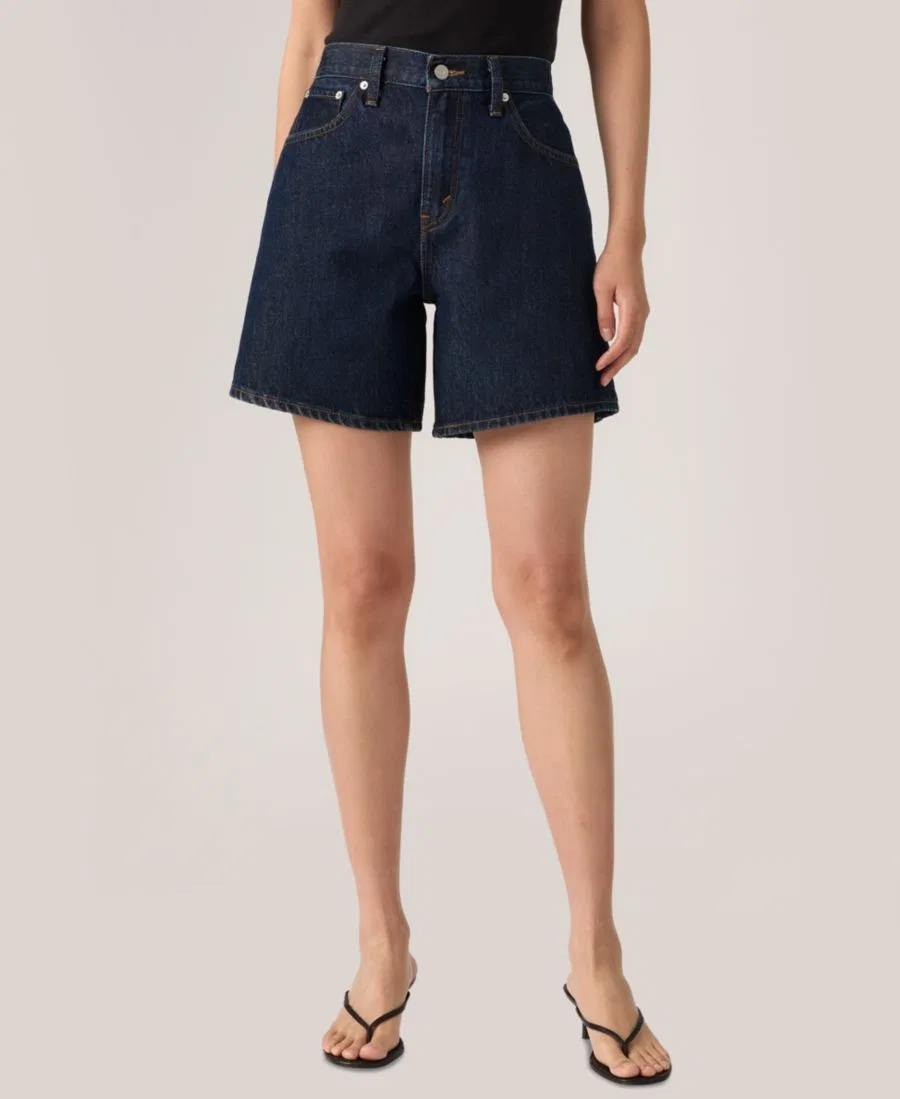 Джинсовые шорты с высокой посадкой Levi's, Remember T