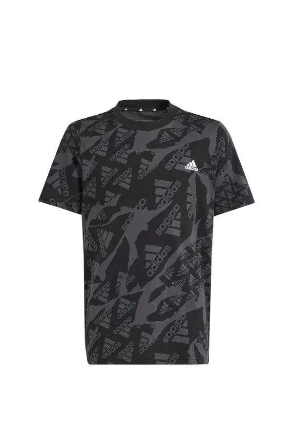 Детская футболка для футбола - текстиль - футболки - спортивная футболка Adidas Performance, черный