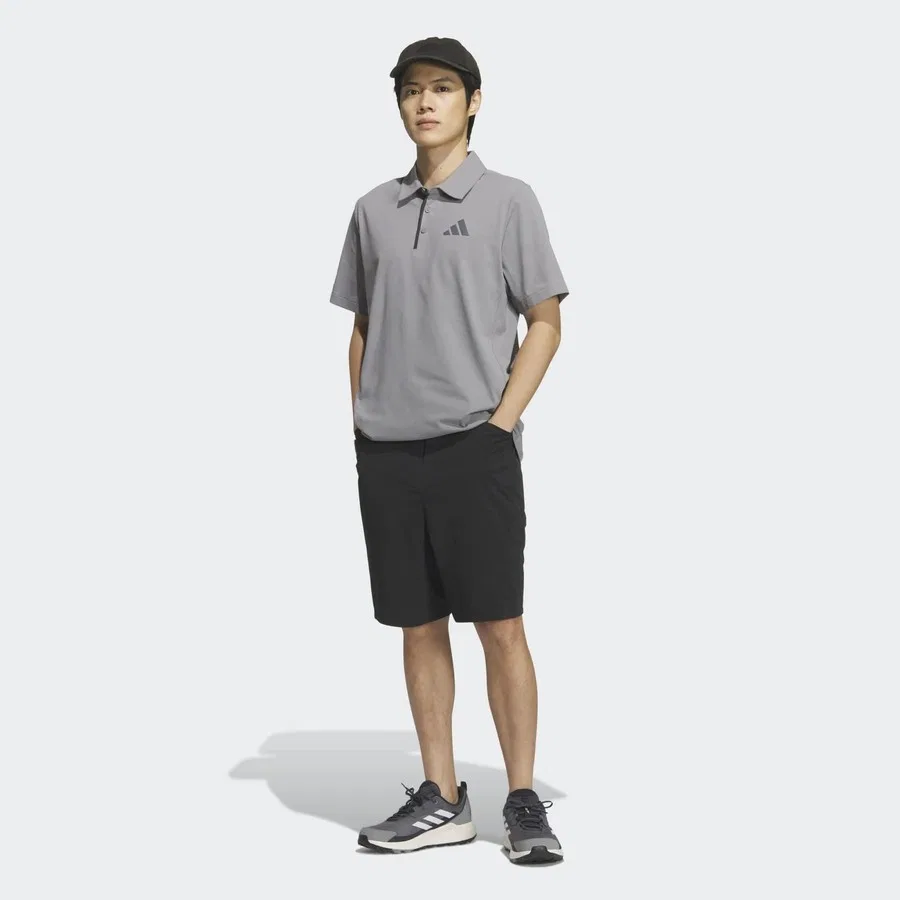 Поло с длинным рукавом adidas Multi, Серый — фото 3