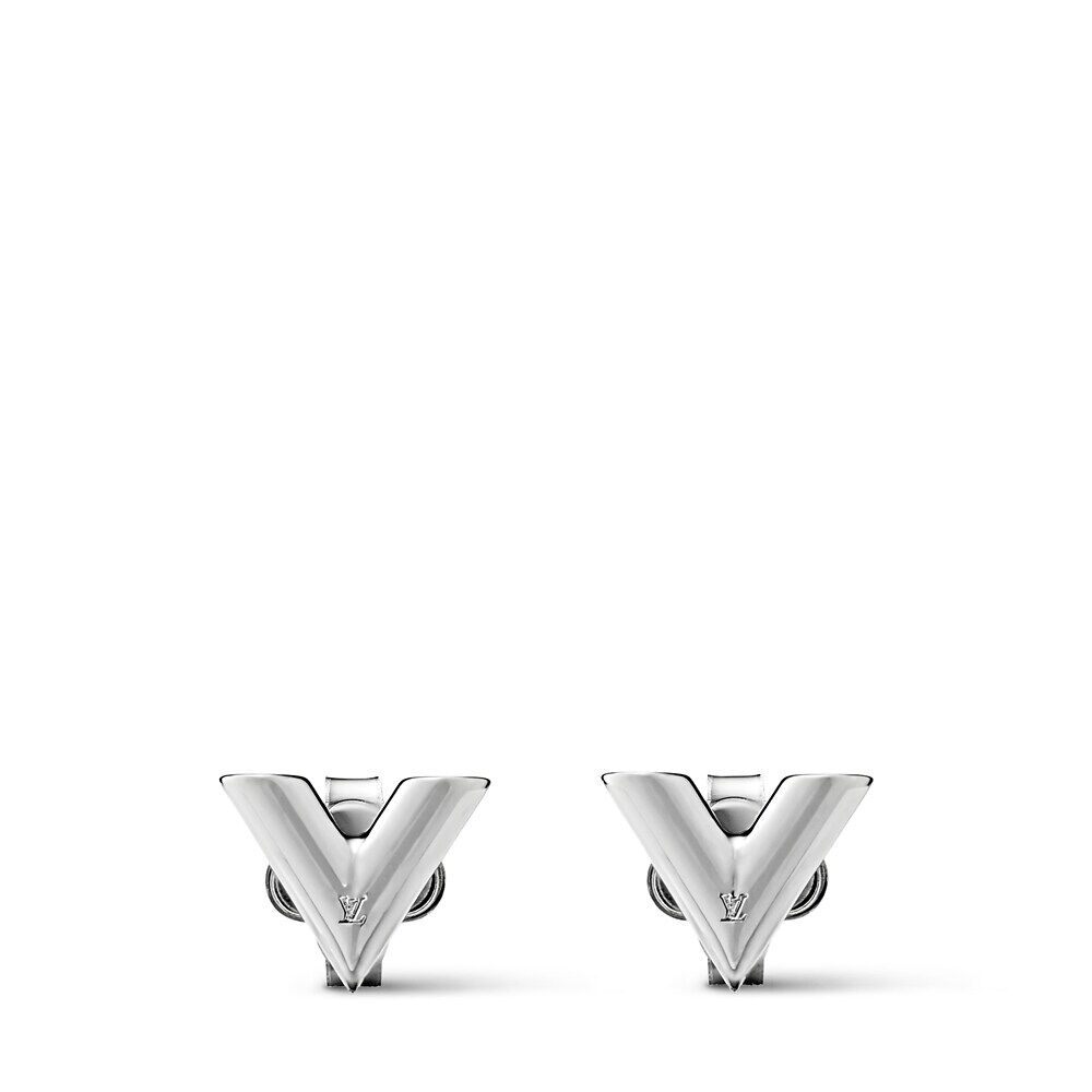 

Серьги-гвоздики Essential V Louis Vuitton, серебряный