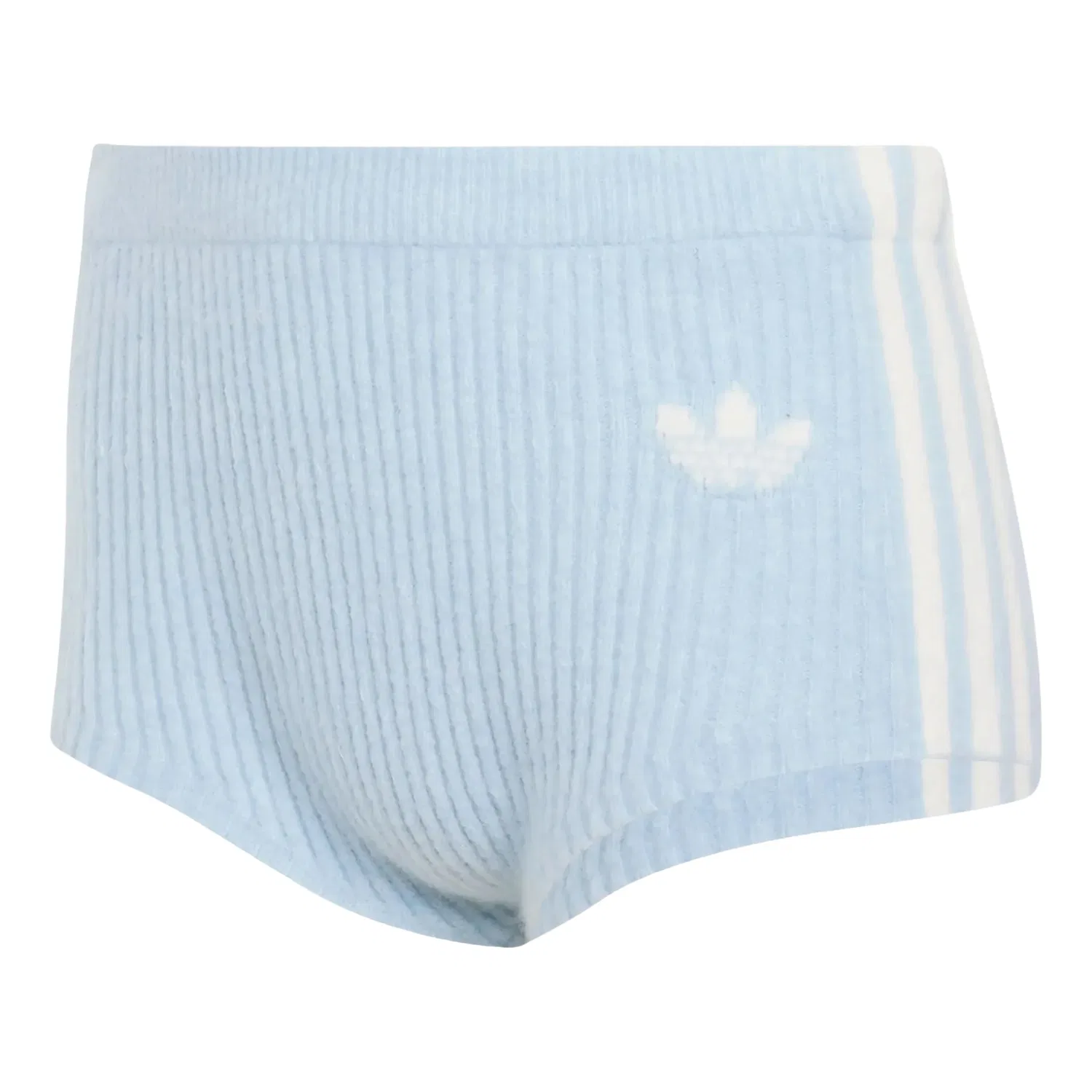 Женские шорты Jennie Knitted Short Shorts Asia Sizing 'Wonder Blue' adidas, Wonder Blue