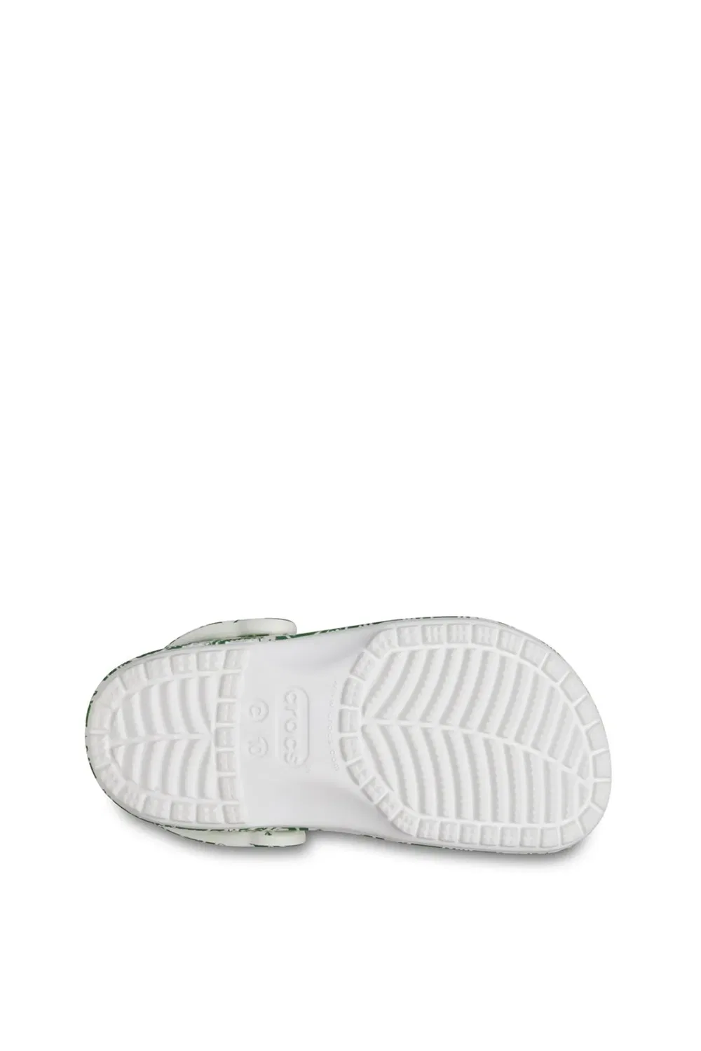 Детские классические сабо с графическим принтом Crocs, Green — фото 4
