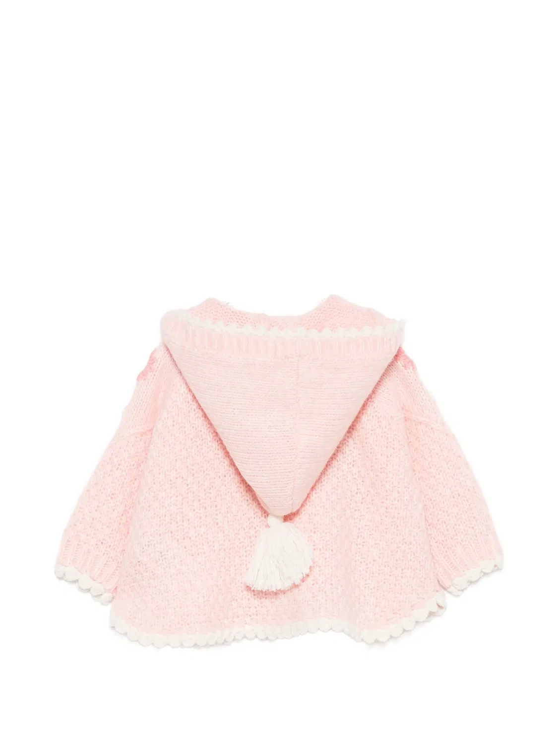 Куртка с капюшоном и вышивкой Louise Misha Kids, розовый — фото 2