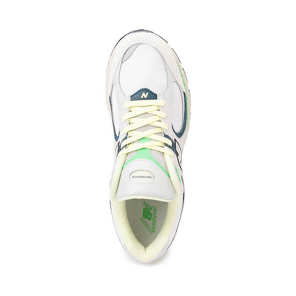 Кроссовки New Balance 2002R Athletic Shoe, цвет Grey Matter/Green Apple/Lime Light — фото 2