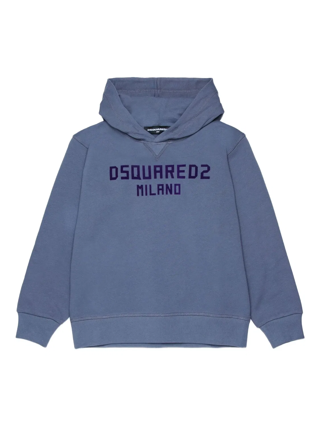 Худи с длинным рукавом и логотипом DSQUARED2, голубой