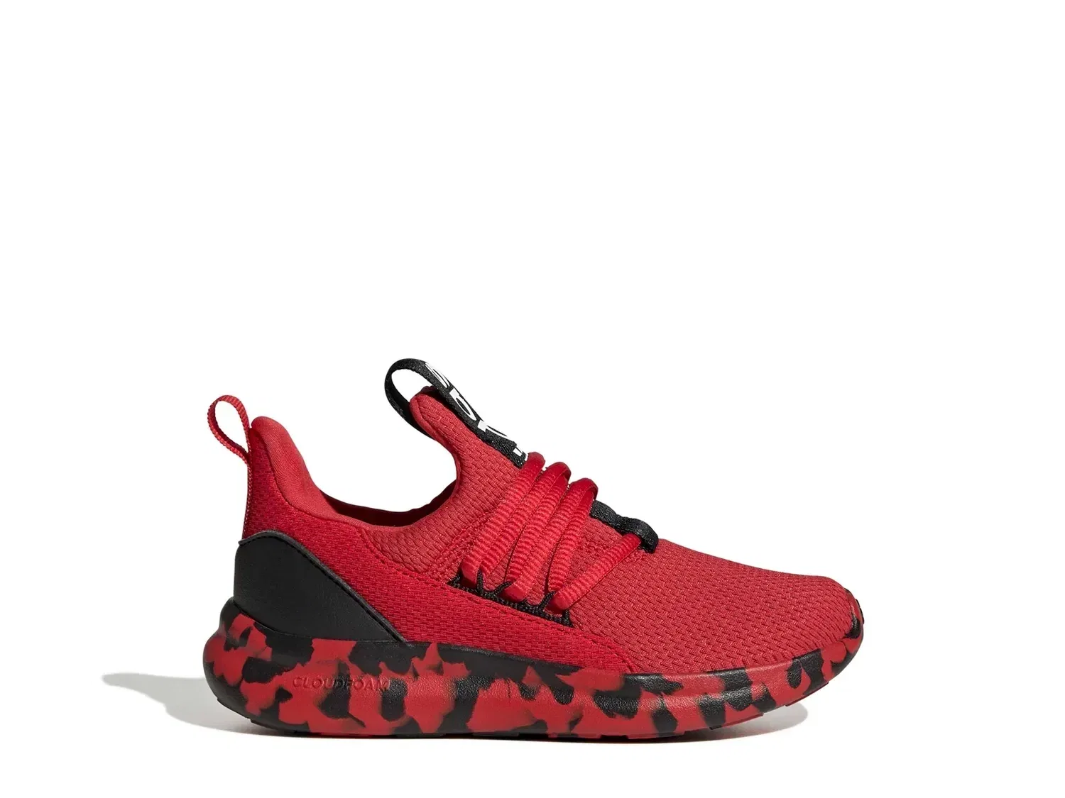 Кроссовки Lite Racer Adapt 7.0 Slip-On, adidas, красный — фото 3