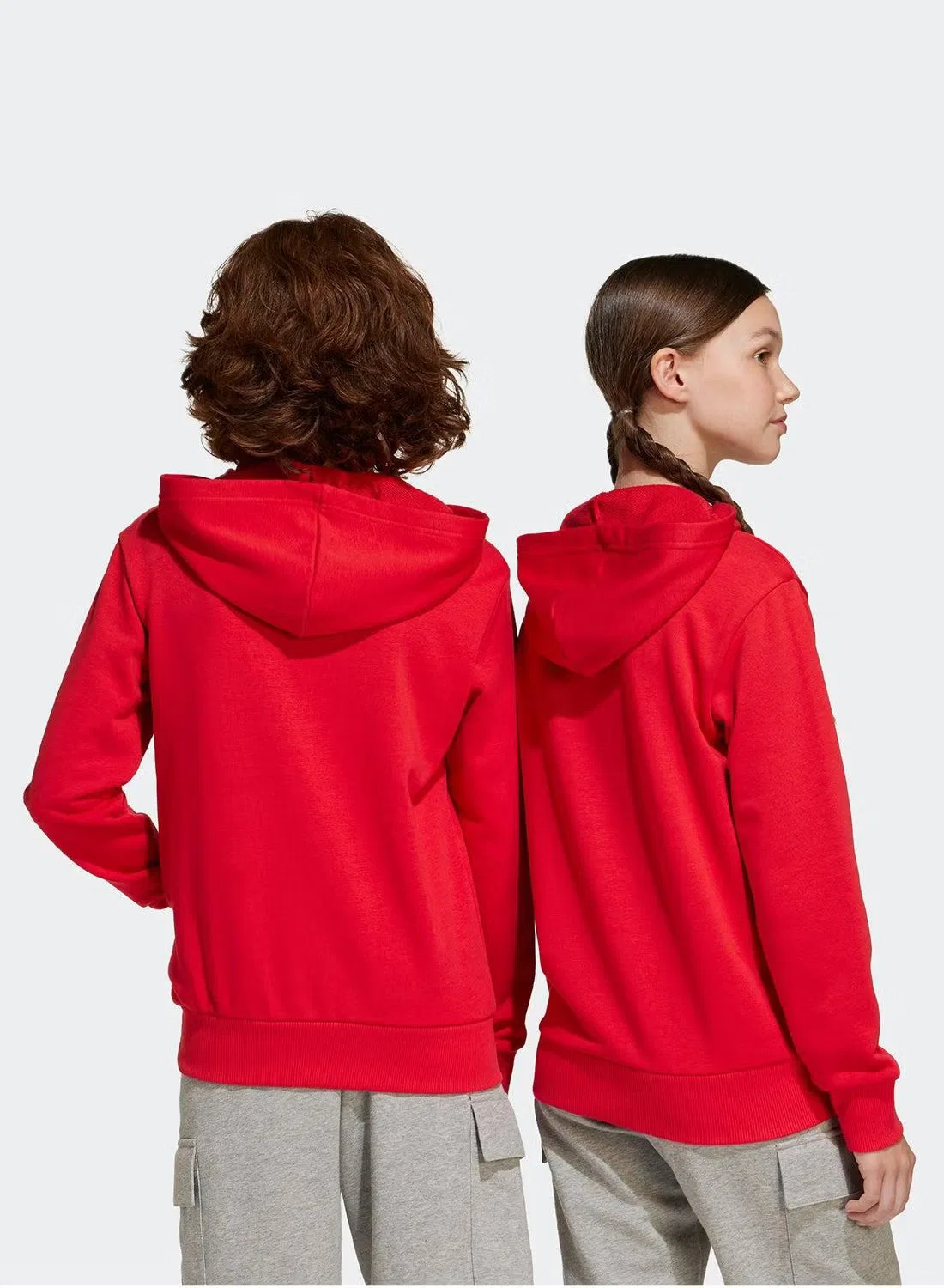Худи классическое унисекс Essentials Adidas, фиолетовый — фото 2