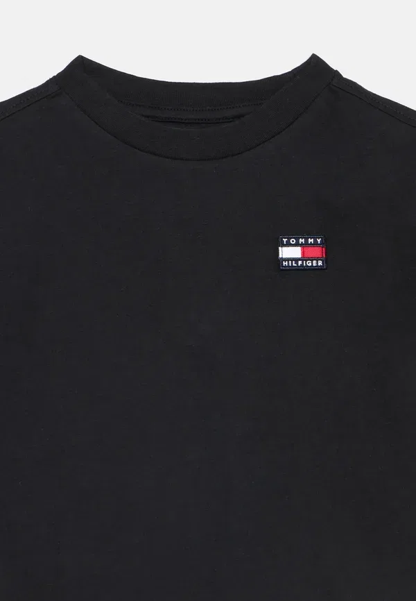 Футболка хлопковая Tommy Hilfiger, черный — фото 3
