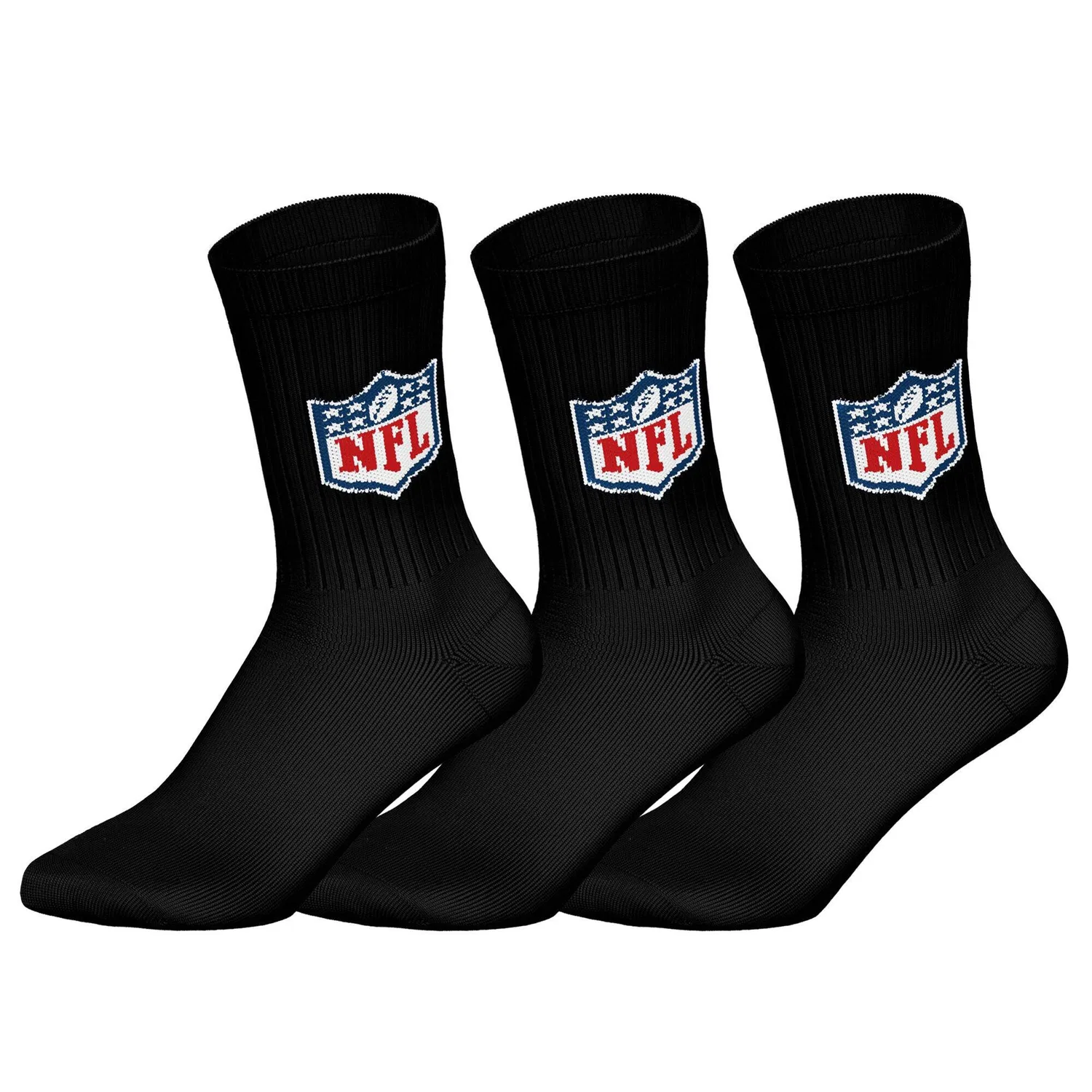Детские носки с принтом NFL Shield 3Pack Crew Socks Nfl, Цвет: Schwarz