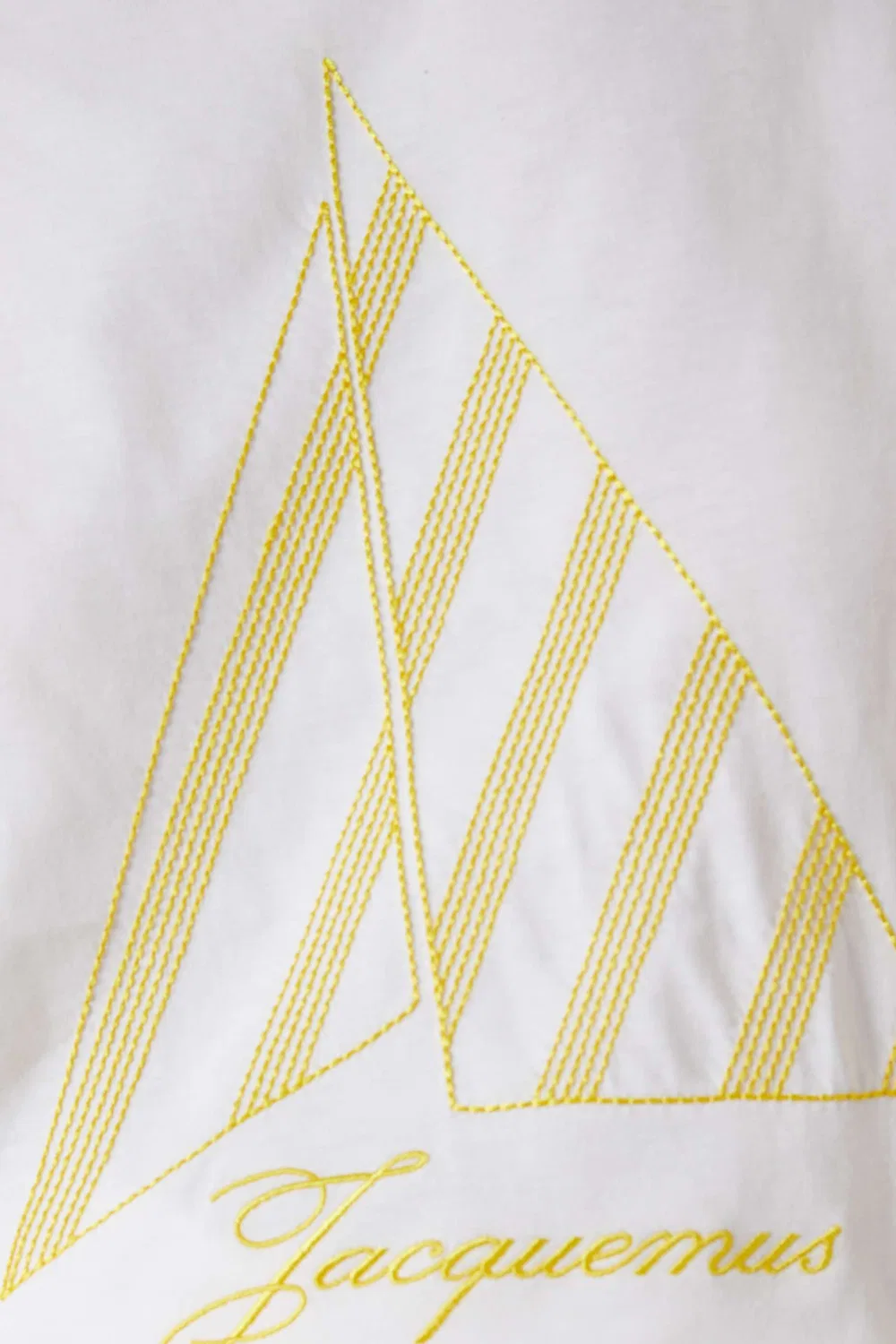 Футболка хлопковая Le T-shirt Voilier Jacquemus — фото 4