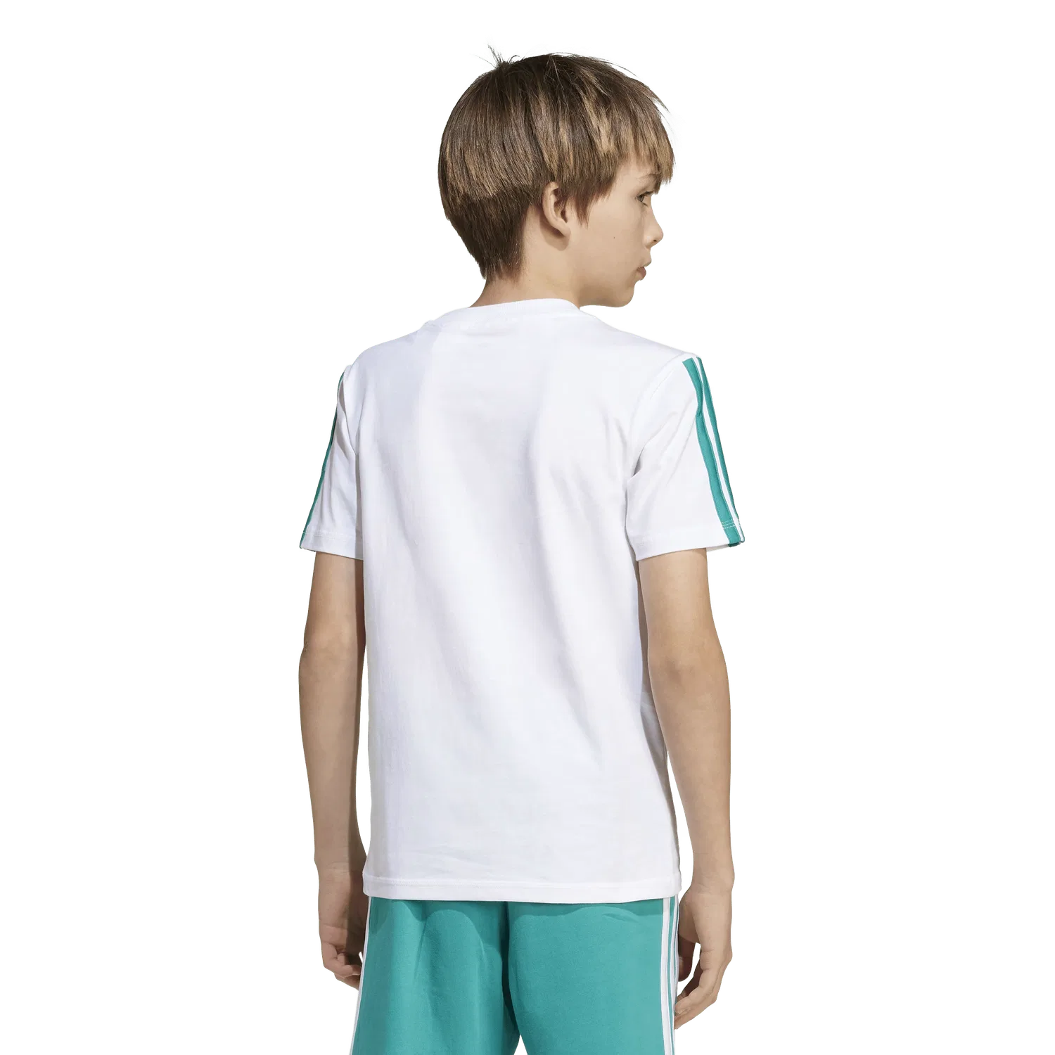 Детская футболка с коротким рукавом Adidas, белый — фото 3