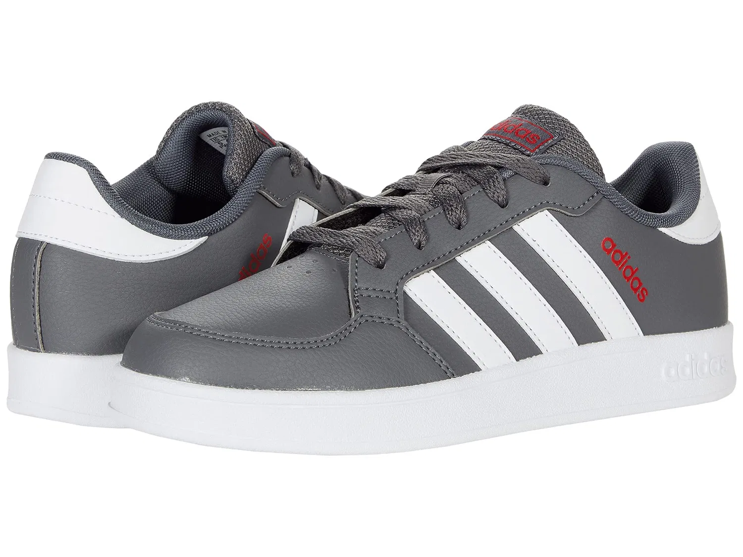 Детские кроссовки для мальчиков с кожаным верхом Adidas, Grey