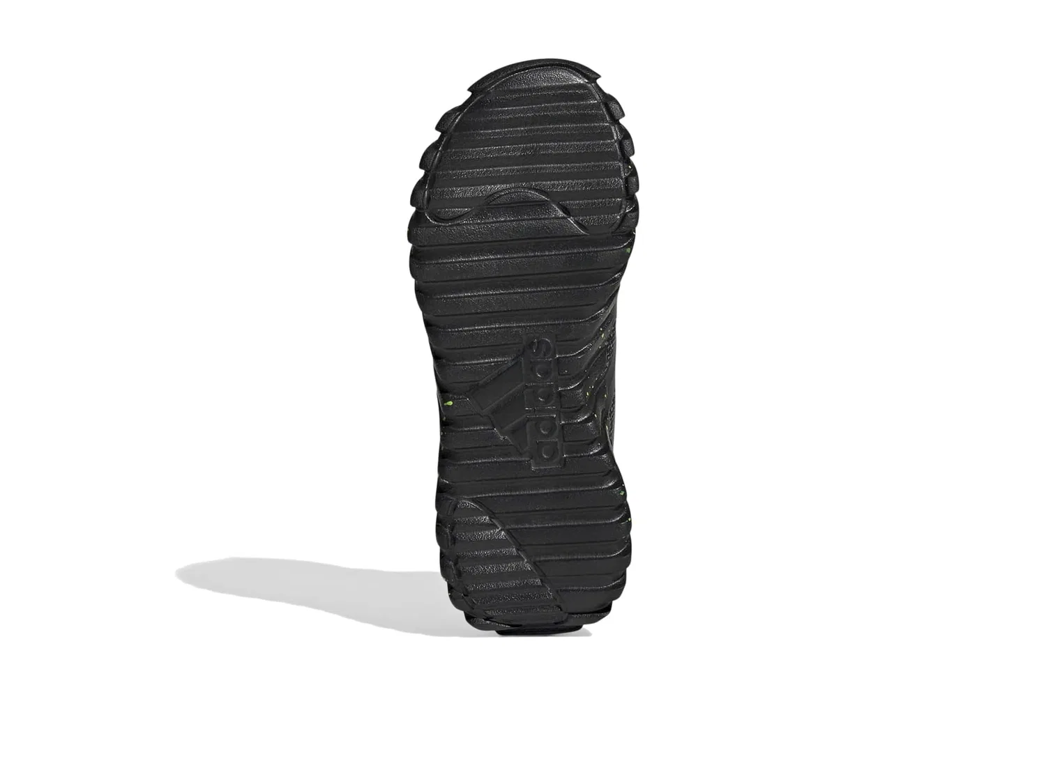 Детские кроссовки с кроссовочной подошвой Kaptir 3.0 Adidas, Black Iron Metallic Lemon Polished — фото 3
