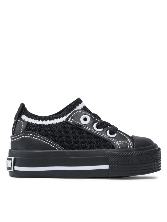 

Кеды Big Star Shoes комбинированные со шнуровкой, черный