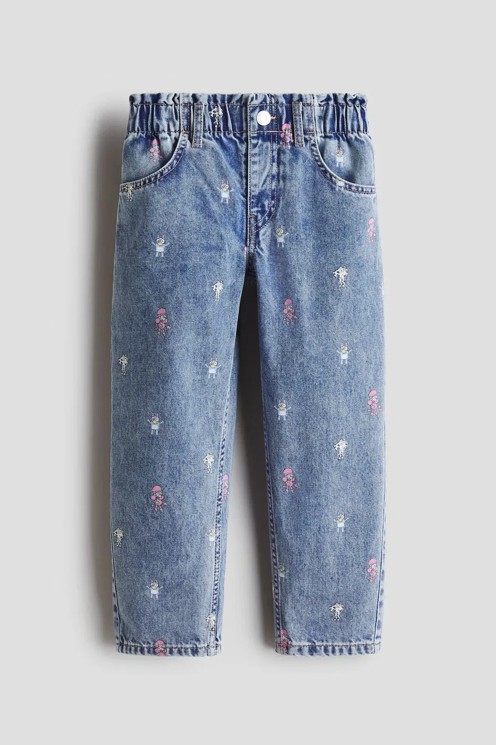 Свободные джинсы зауженного кроя H&M, Denimblau/Bluey