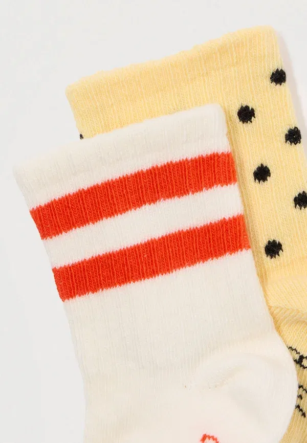 Носки комплект 2 пары Doggie baby socks Mini Rodini, Multi-coloured, мультиколор — фото 2