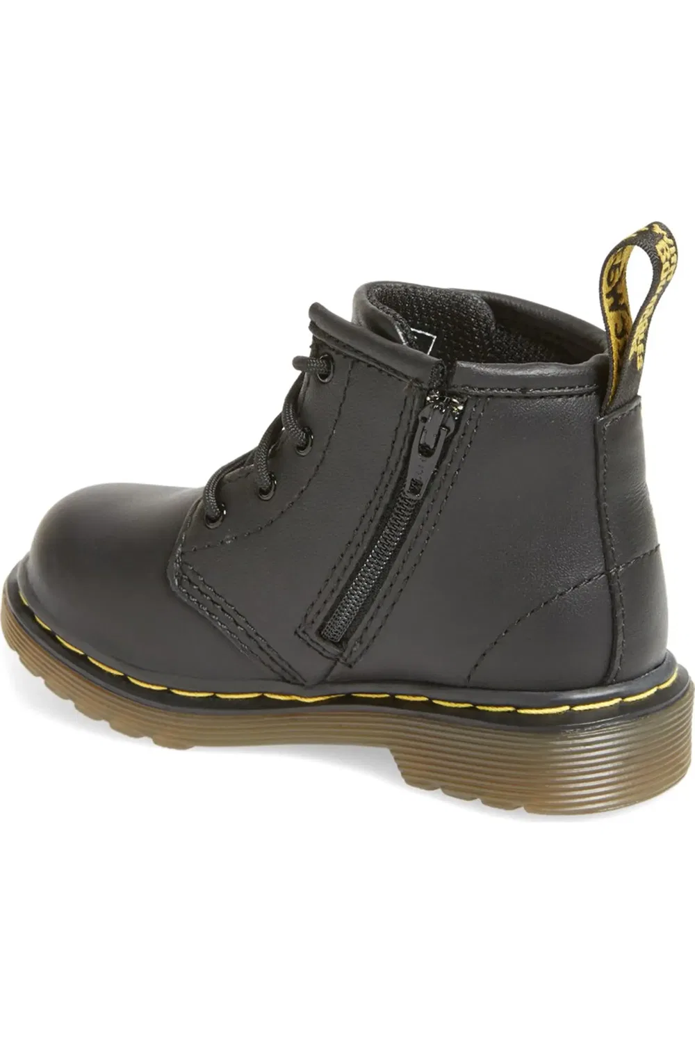 Детские ботинки Dr. Martens Brooklee на молнии, черные — фото 2