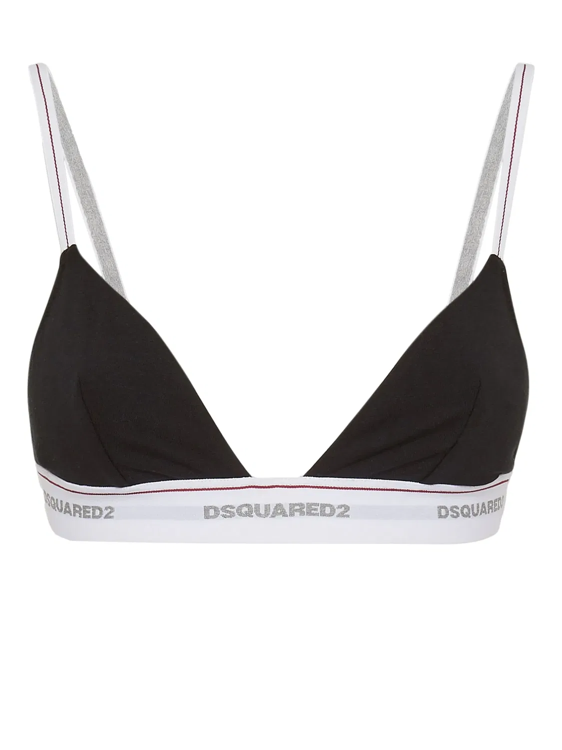 Бра с треугольными чашечками DSQUARED2, черный