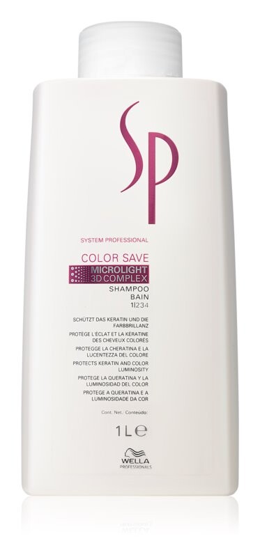 

Шампунь для окрашенных волос Wella Professionals SP Color Save