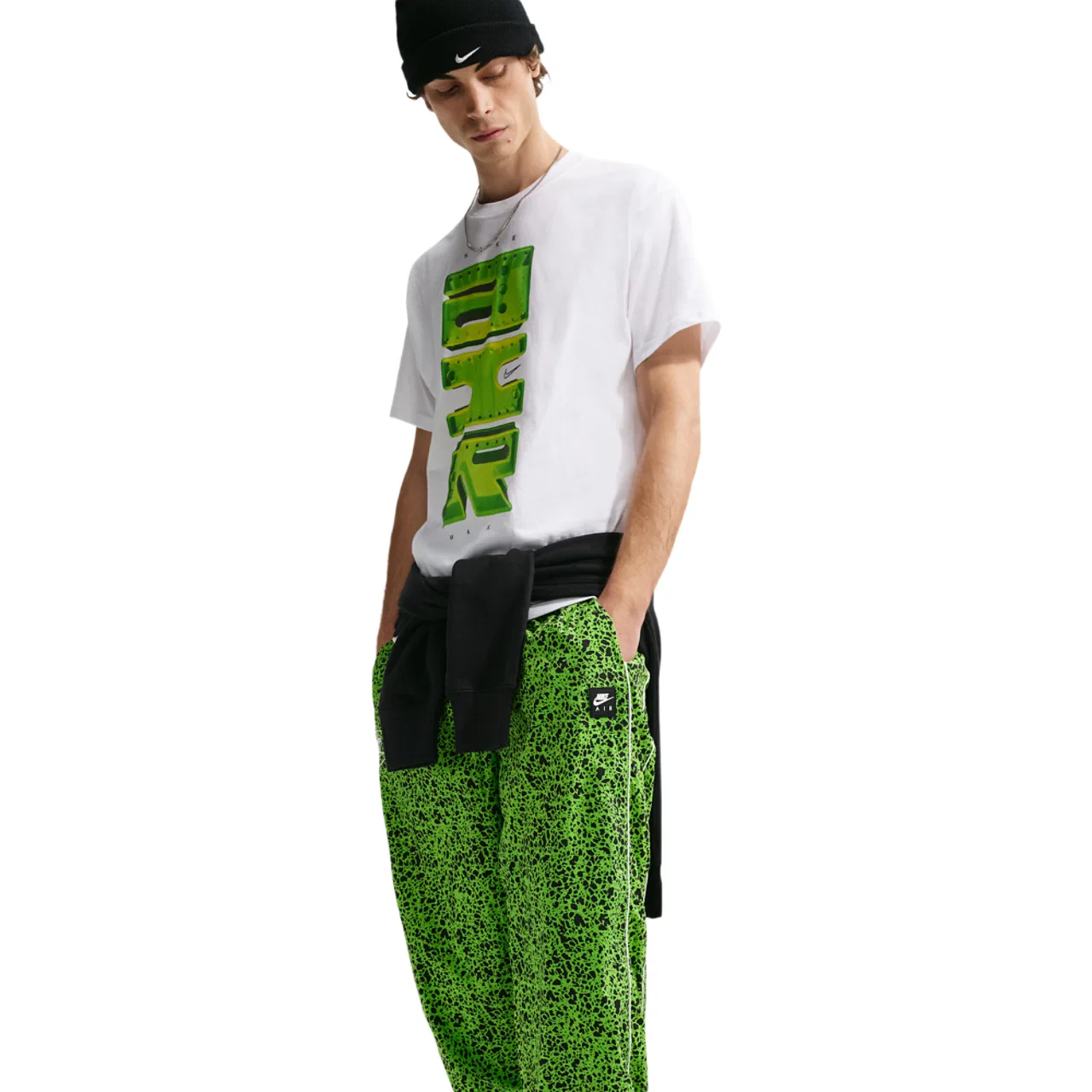Мужские брюки AOP TL Nike, цвет Mean Green — фото 3