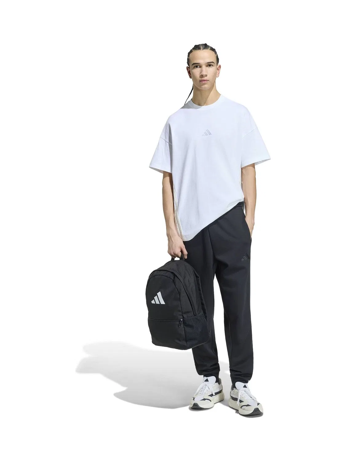 Футболка с 3-полосной логотипом, Kit 3-Stripes adidas, белый — фото 3