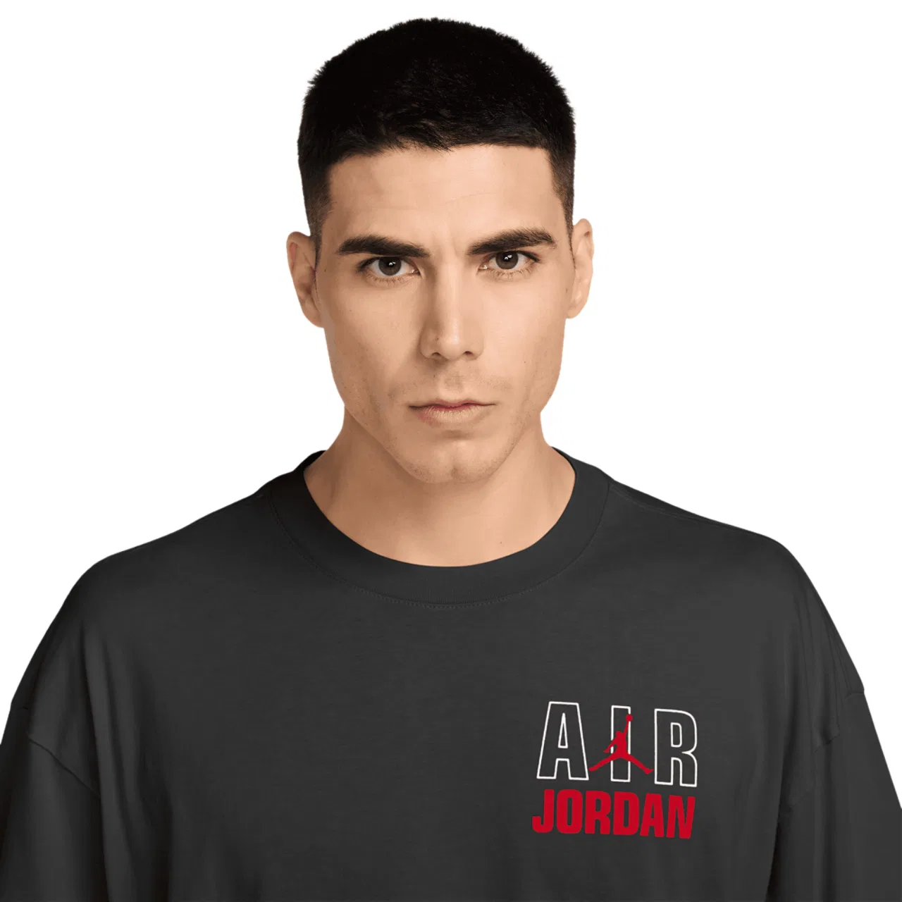 Мужская футболка Flight Reis Legend Jordan, цвет University Red/Black — фото 3