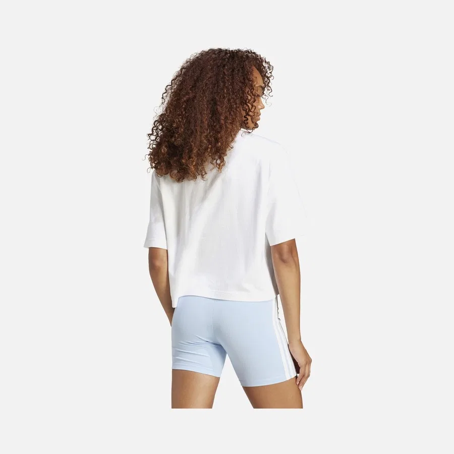 Футболка с длинным рукавом adidas Sportswear Essentials Big Logo Boyfriend, Черный — фото 3