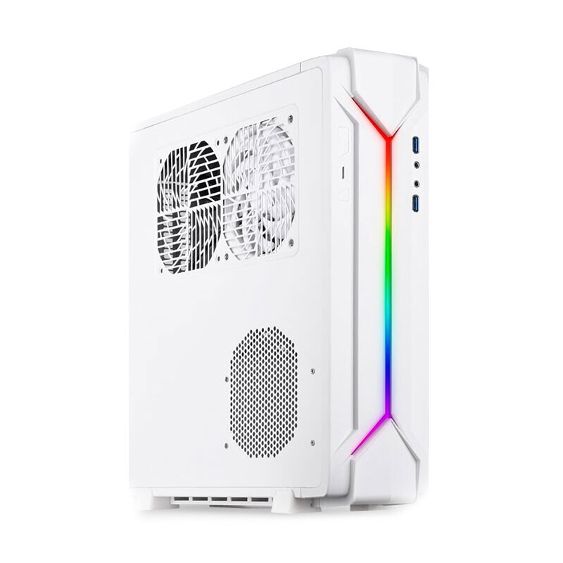 

Корпус SilverStone RVZ03W-ARGB Slim-Desktop, белый