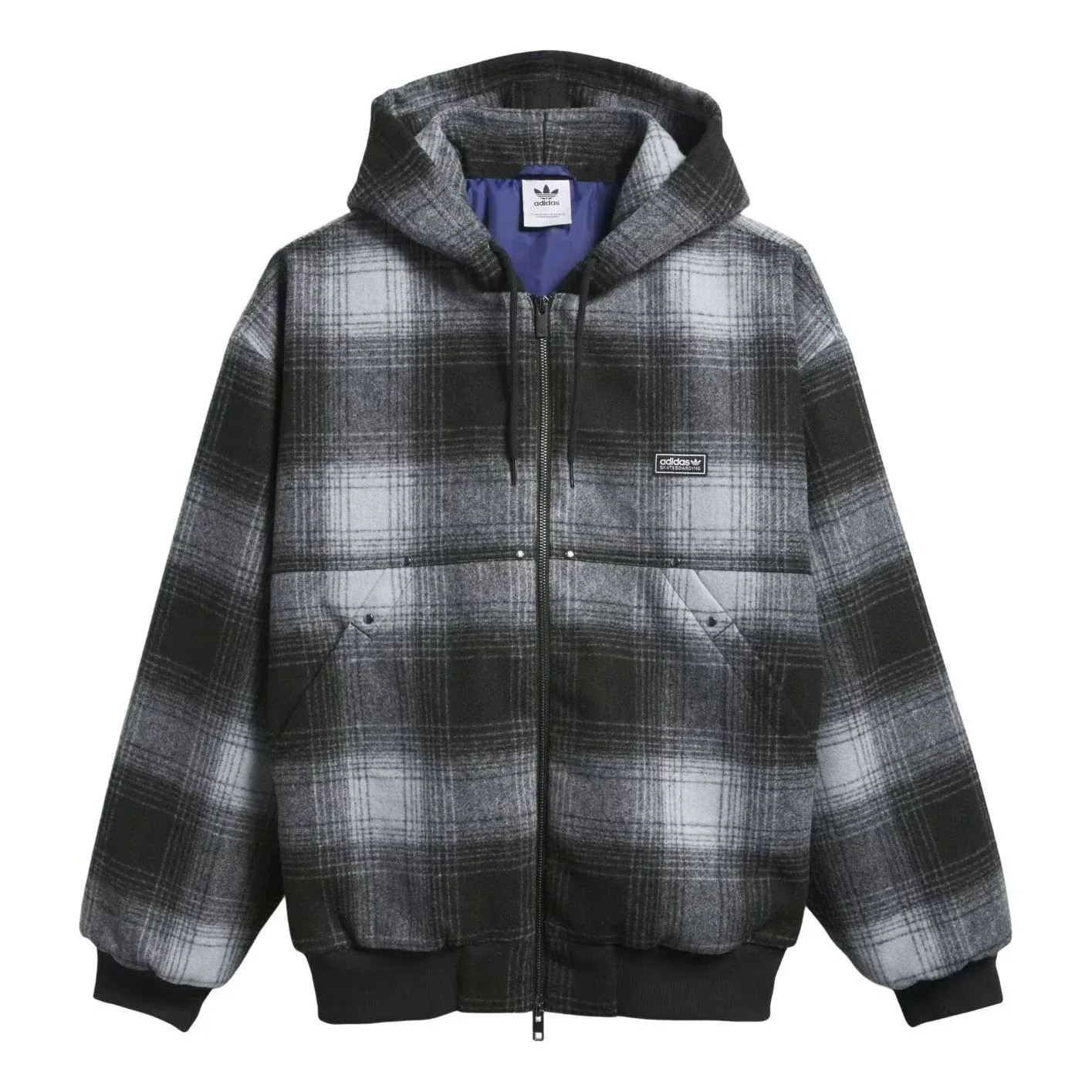 Мужская куртка Skateboarding x Mark Gonzales Checkered Jacket Asia Sizing 'Multicolor' adidas, разноцветный